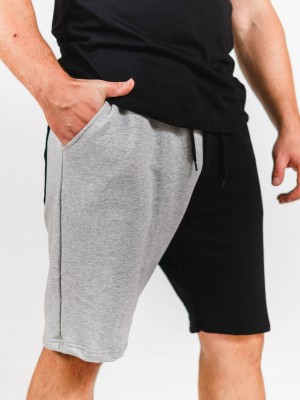 Къси панталони MIYOR grey/black