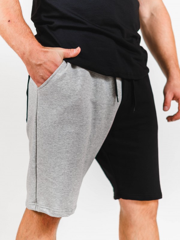 Къси панталони MIYOR grey/black Къси панталони MIYOR grey/black