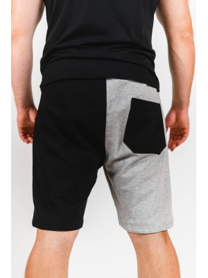 Къси панталони MIYOR grey/black Къси панталони MIYOR grey/black