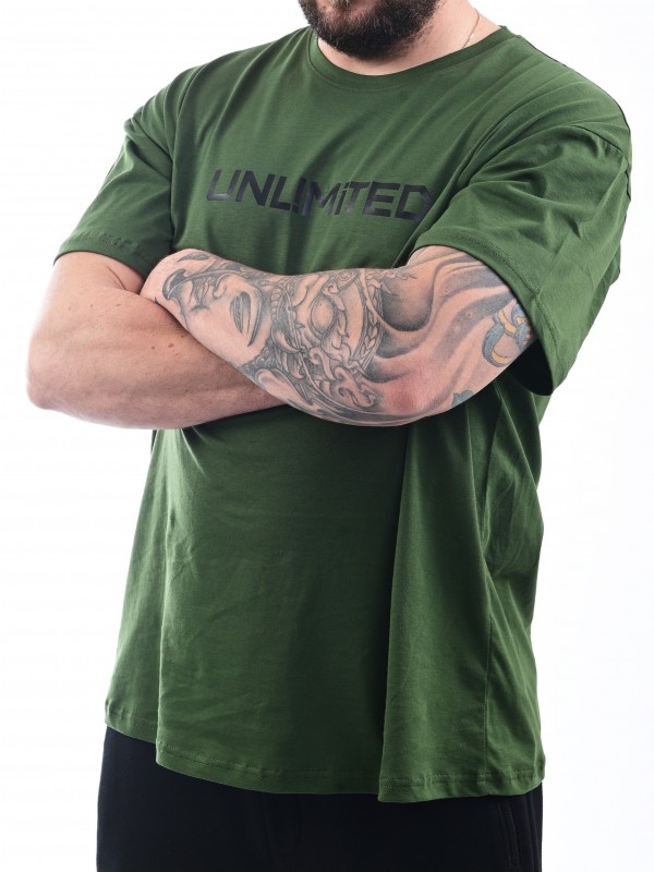 Зелена oversized тениска MIYOR Unlimited