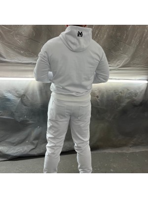 Мъжки спортен екип MIYOR White – бял Мъжки спортен екип MIYOR White – бял
