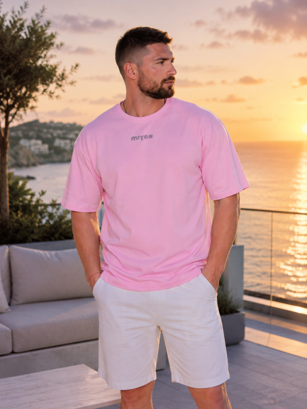 Тениска MIYOR Oversized Pink – розова Тениска MIYOR Oversized Pink – розова