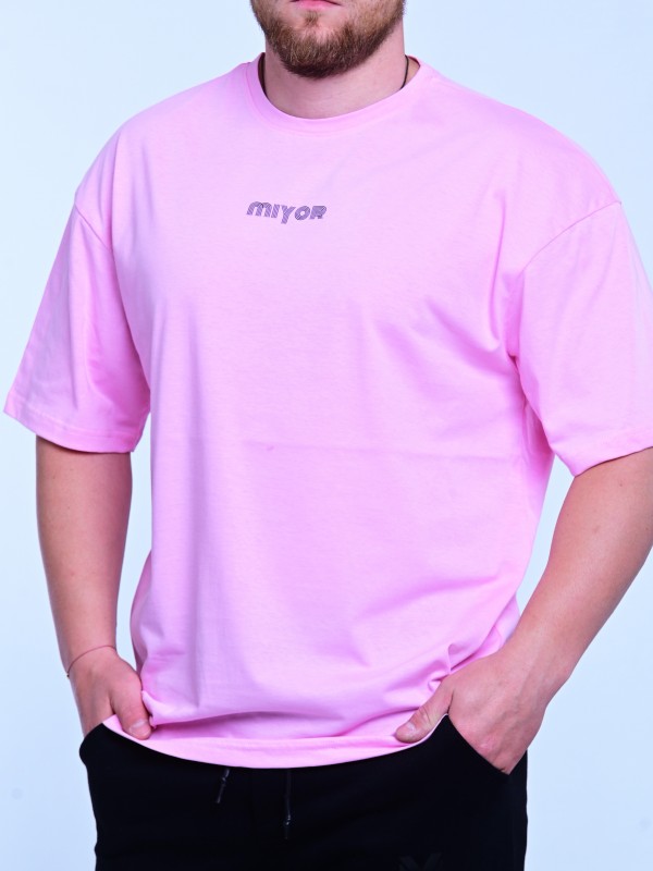 Тениска MIYOR Oversized Pink – розова