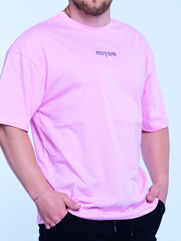 Тениска MIYOR Oversized Pink – розова