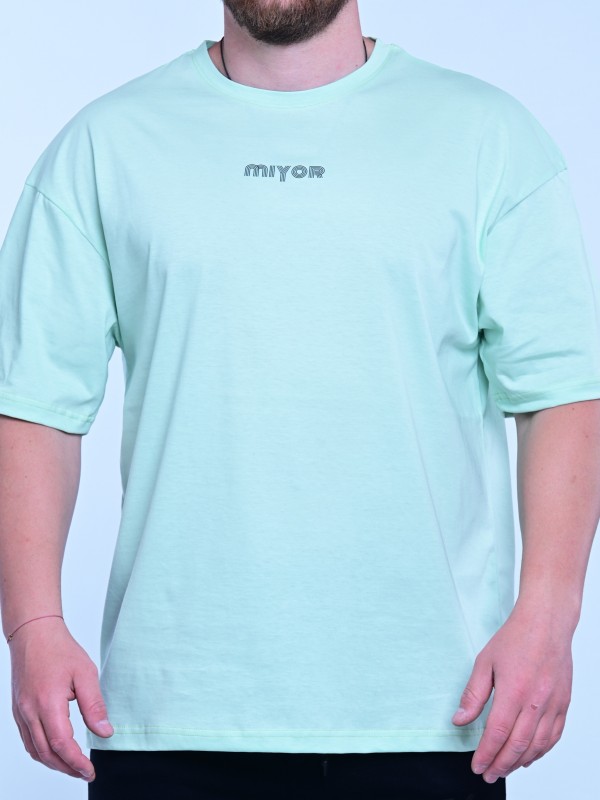 Тениска MIYOR Oversized Mint – мента