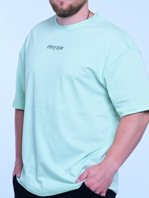 Тениска MIYOR Oversized Mint – мента