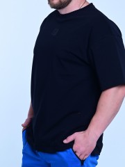 Мъжка тениска MIYOR Oversized Black – черна Черна мъжка oversized тениска MIYOR от 100% памук с пришита Don Corleone щампа.